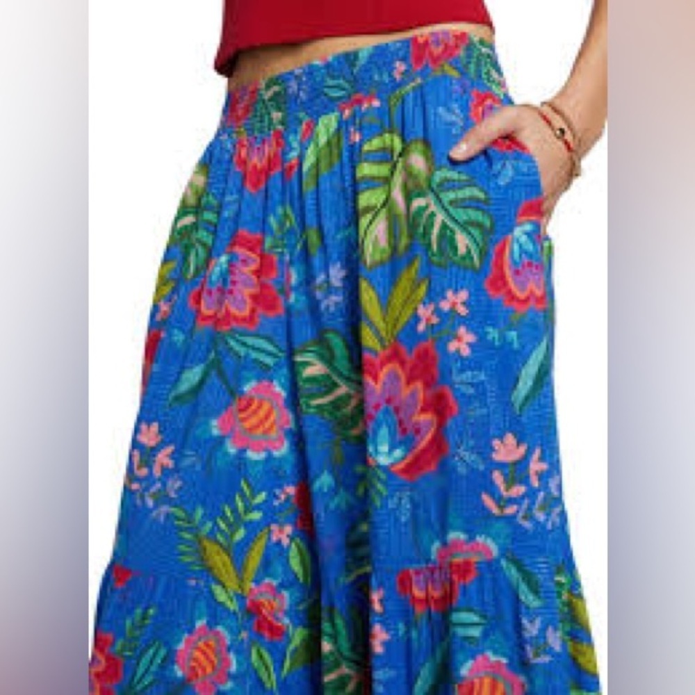 Johnny Was RUMBA TIERED PANT in size Large - Picture 8 of 14
